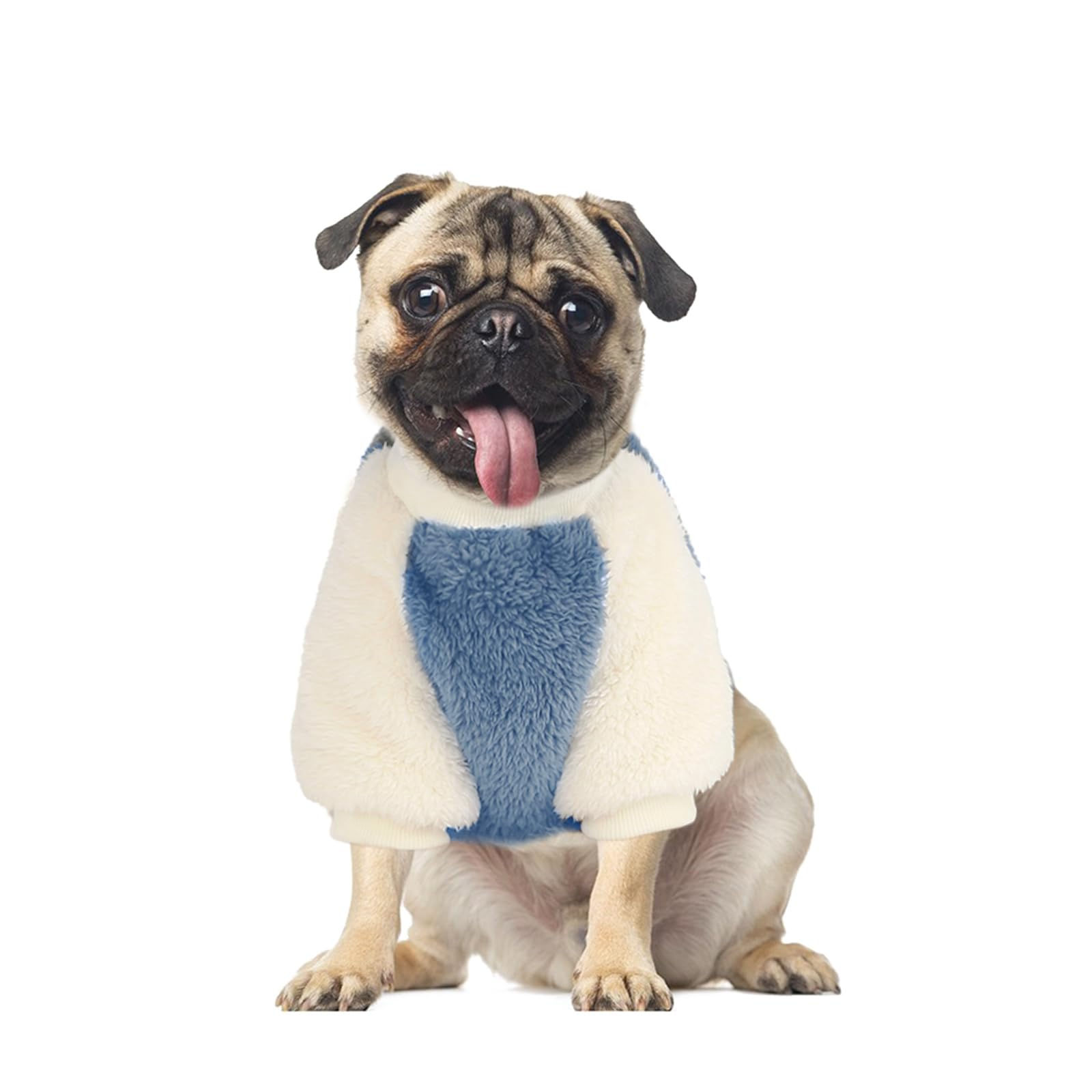 Billionchains Dog Sweater for Winter Soft Warm Dog Sweater for Small Dog Fluffy