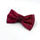 Thumbnail: Burgundy Bow Tie with Dark Siam Rhinestones