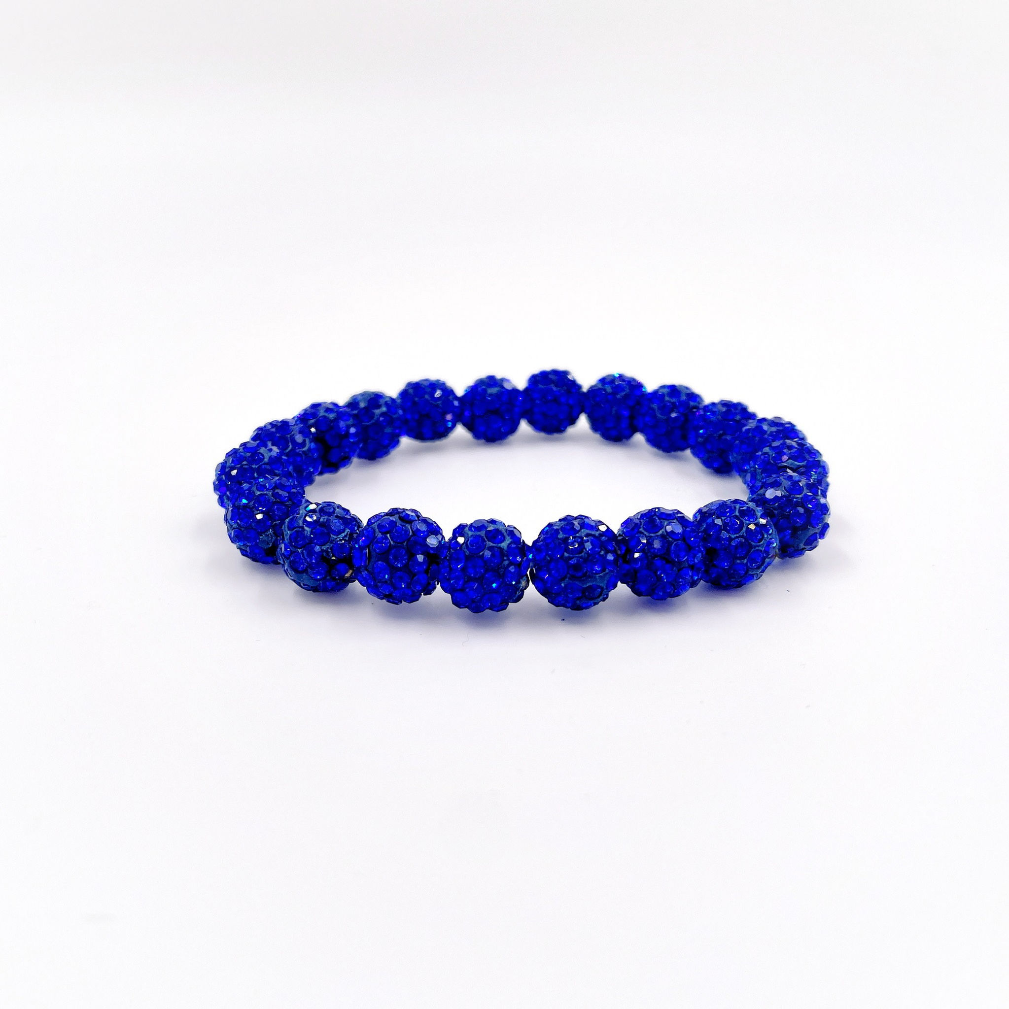 Blue Disco Ball Bracelet 
