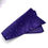 Thumbnail: Purple Unfolded Pocket Square with Purple Rhinestones
