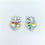 Thumbnail: AB Rhinestone Earrings #E0017
