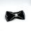 Thumbnail: Black Bow Tie with AB Rhinestones