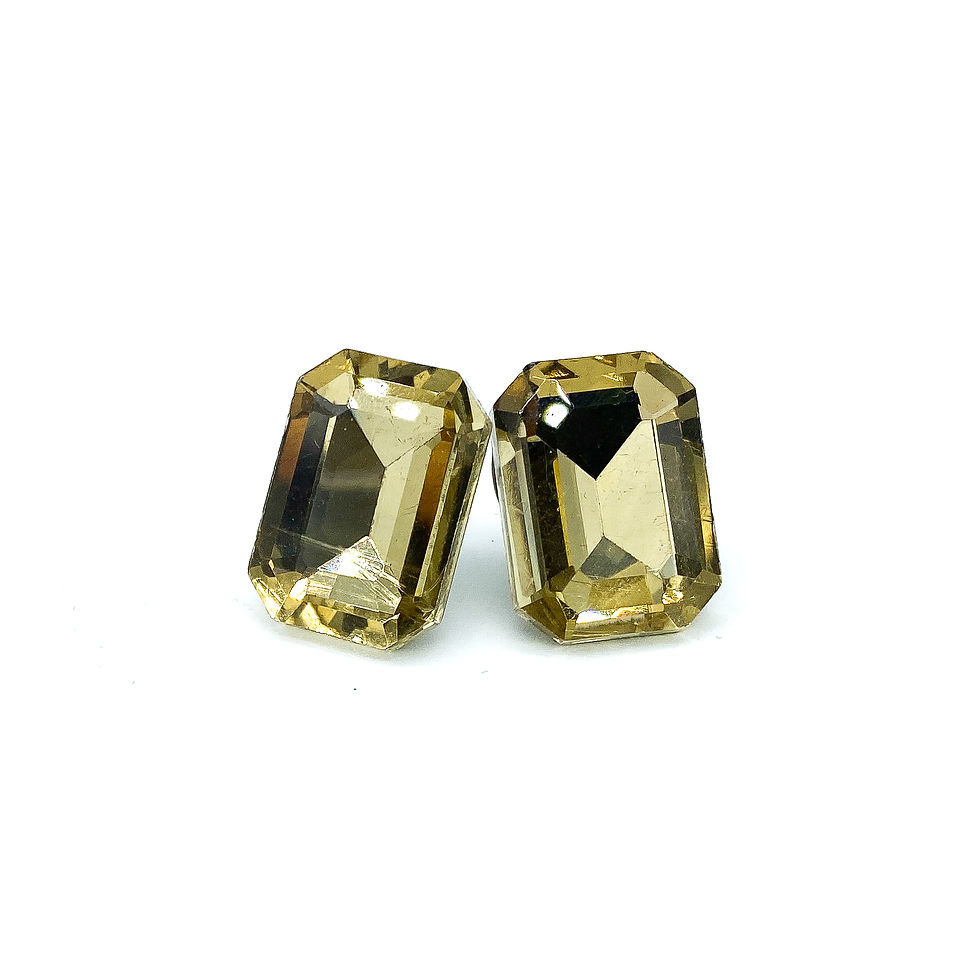 Thumbnail: Rhinestone Earrings - Multiple Colors