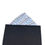 Thumbnail: Light Blue Pocket Square with AB Rhinestones 