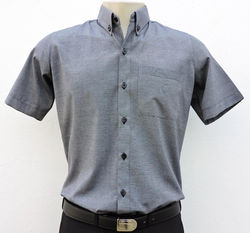 CAMISA SOCIAL CINZA ESCURO