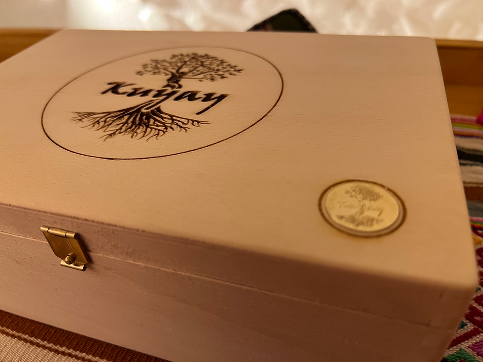 Miniaturbild: KUYAY Ritualwelten - Räucher-Ritual-Paket mit Erdungsmünze