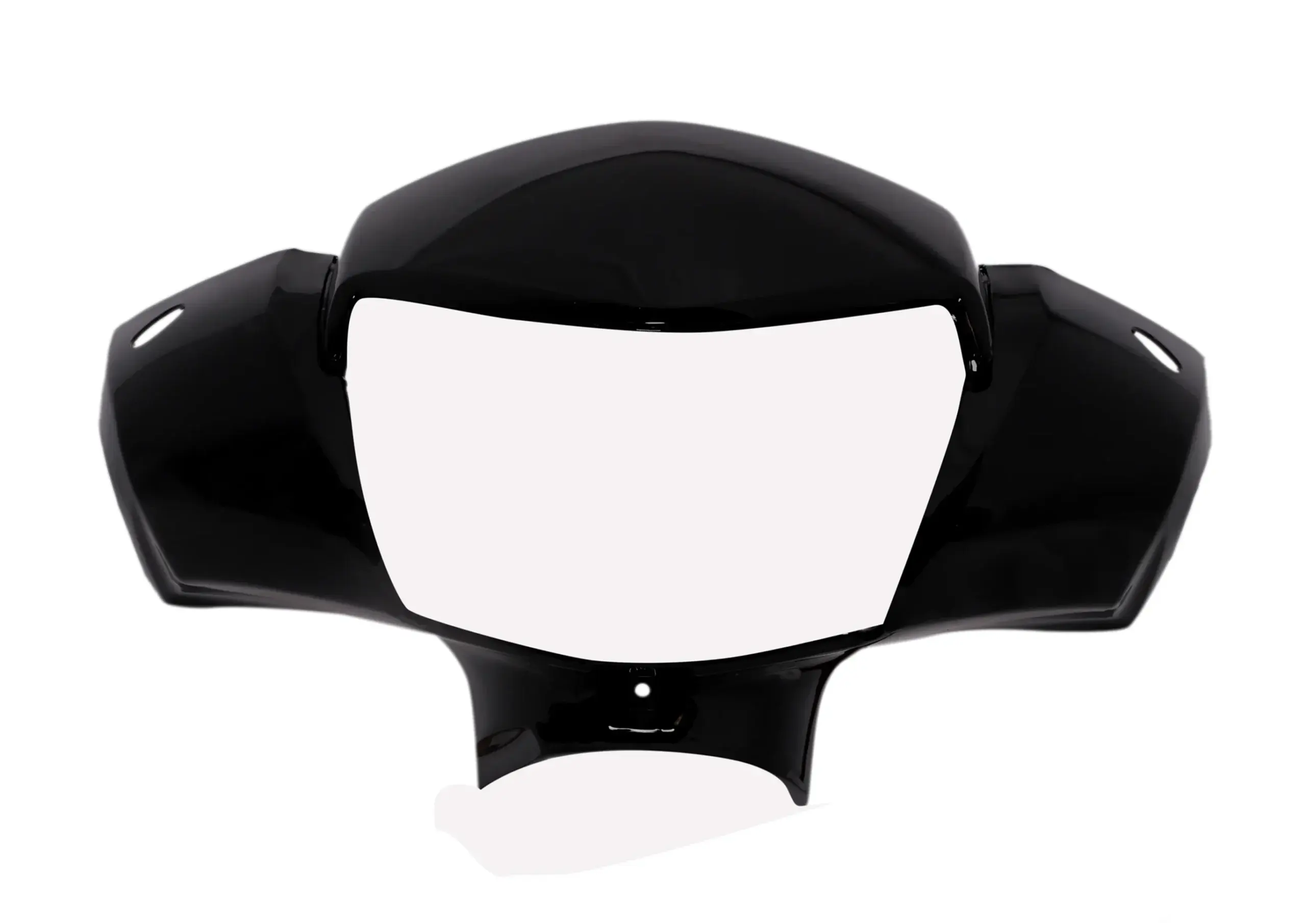 ACTIVA 125 BS4 HEAD LIGHT VISOR W/GLASS FIT/BLACK