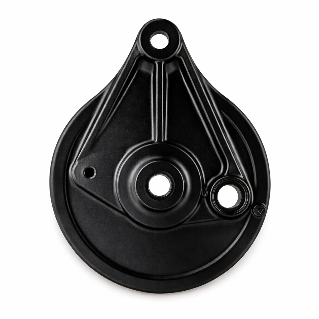 BAJAJ XCD 125/135 REAR DRUM PLATE SMALL PLATE / BLACK