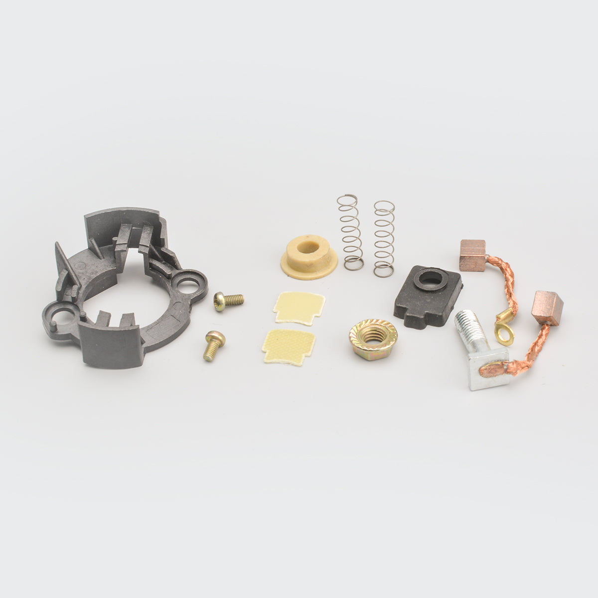 CARBON BRUSH SET (W/PLATE) CBZ-XSTREAM/PASSION PLUS/SUPERSPLENDOR/GLAMOUR/ACCESS