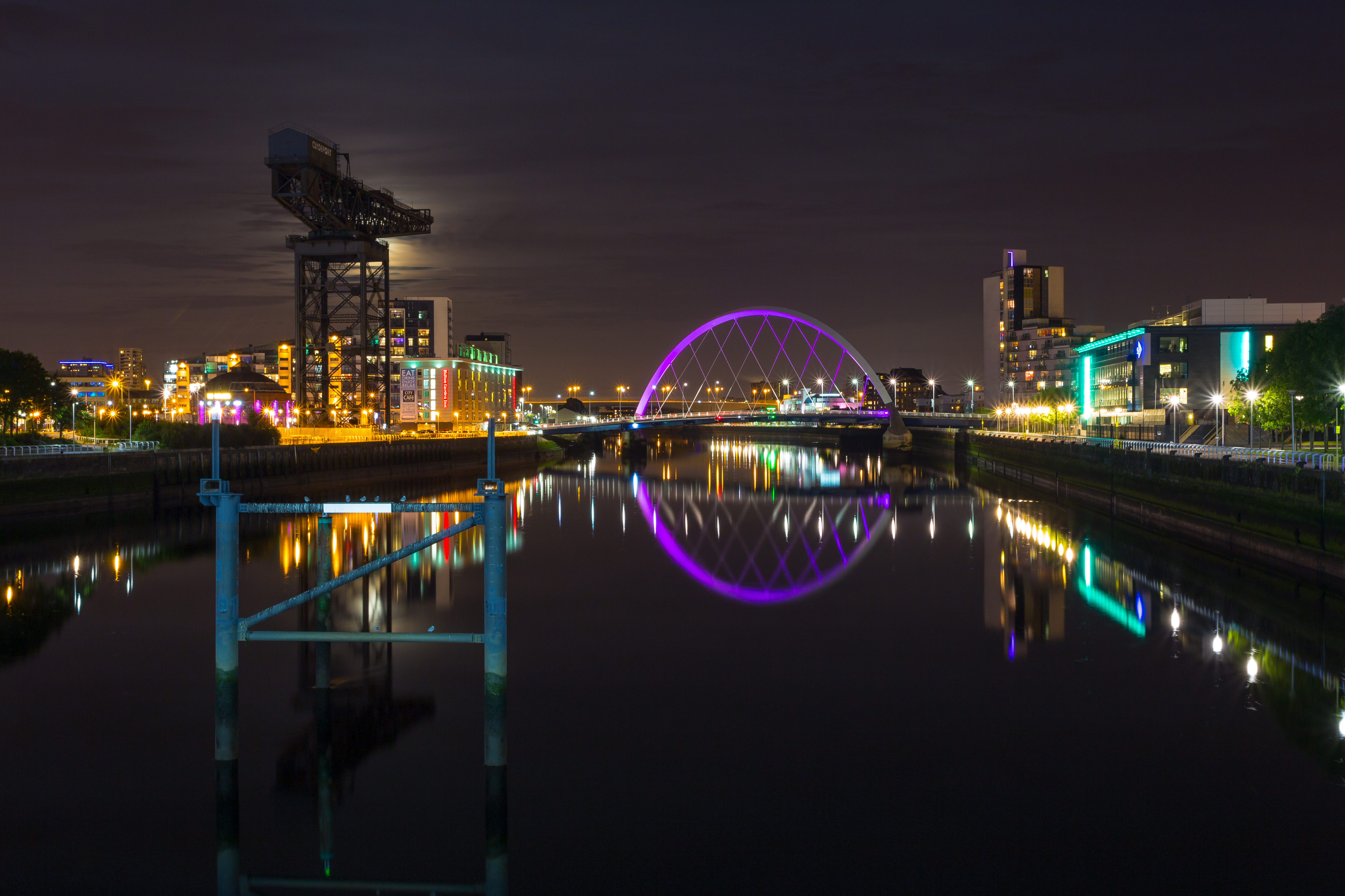 Squinty Bridge and Crane C5