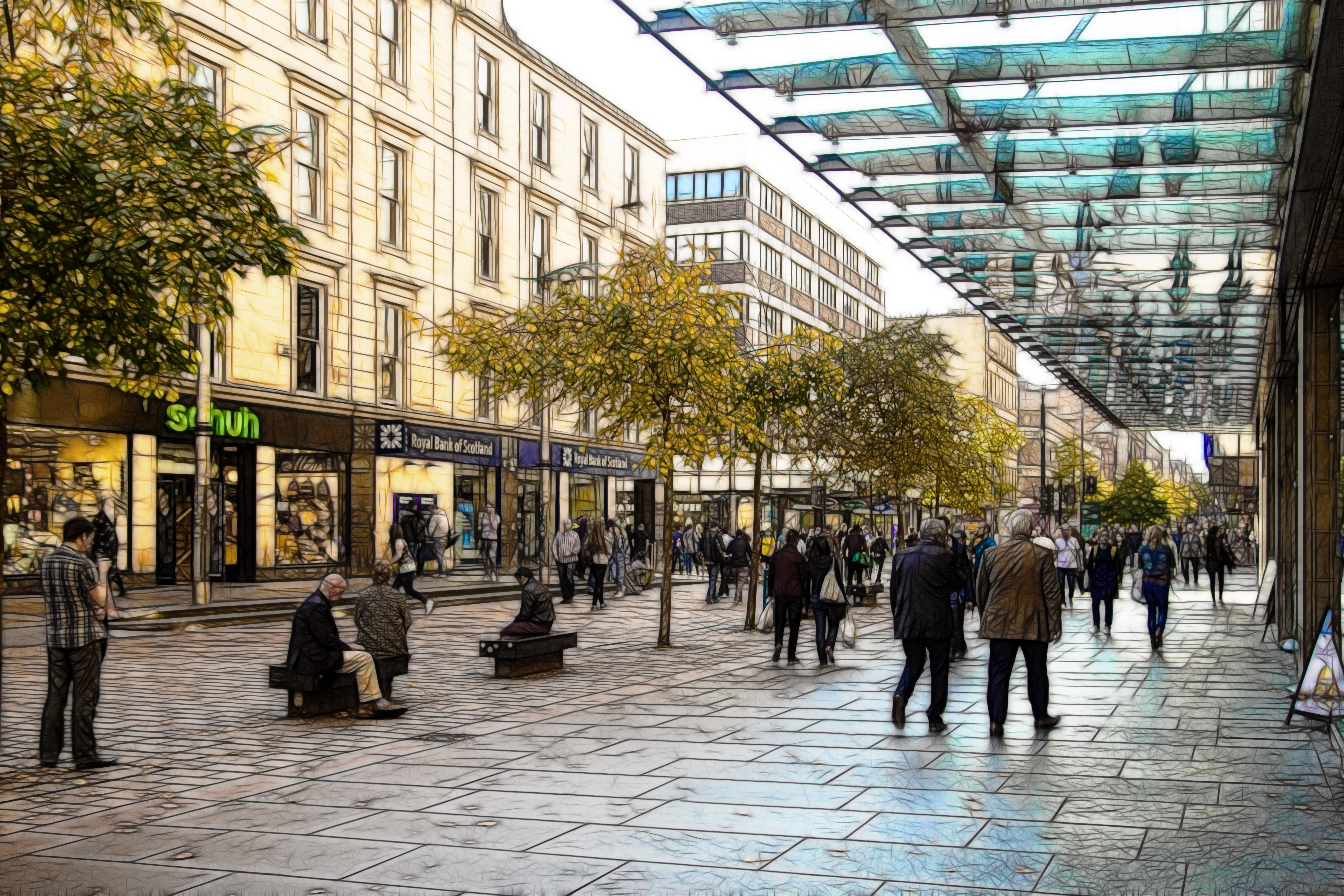 Sauchiehall Street Glasgow