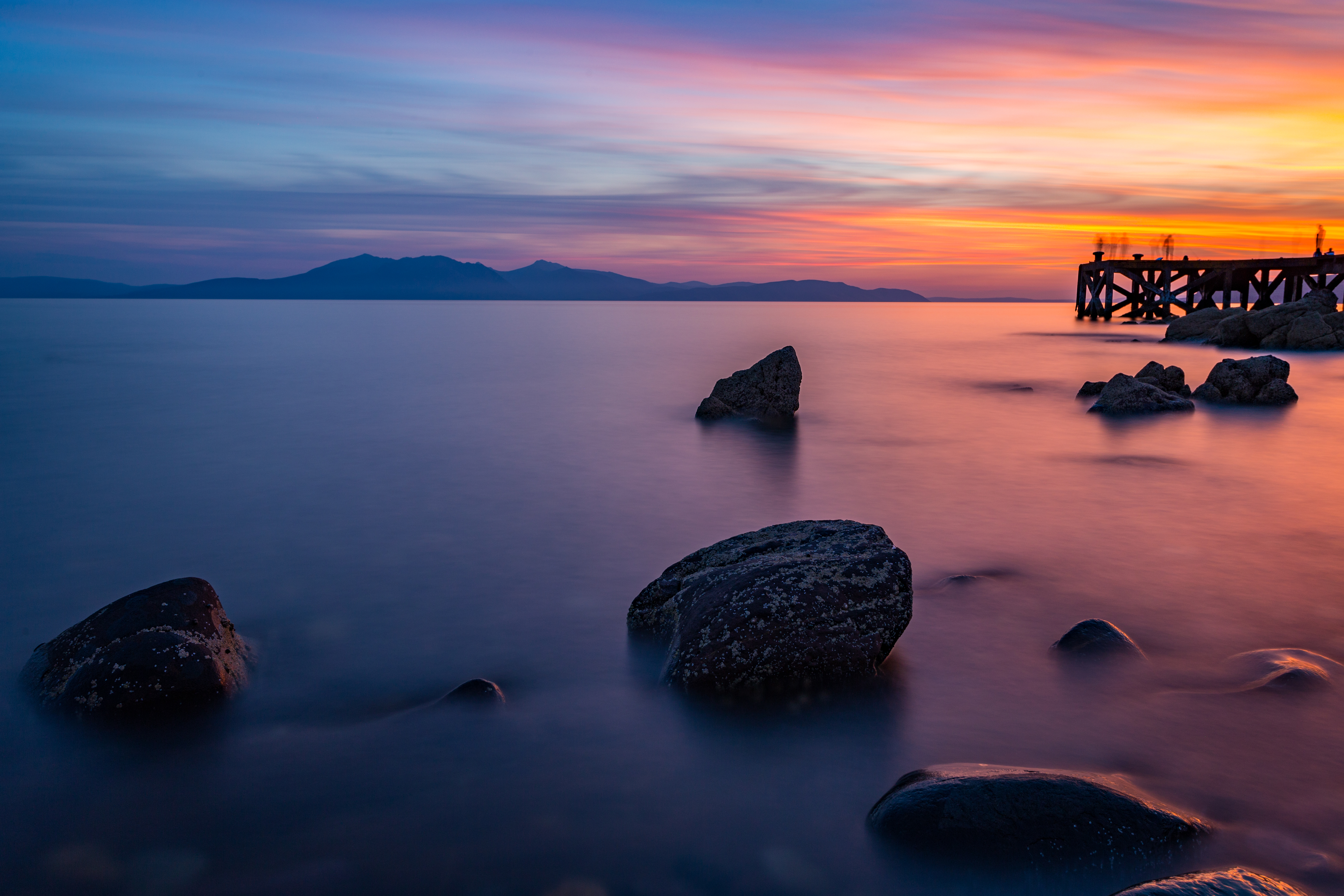 Arran and the Jetty S199