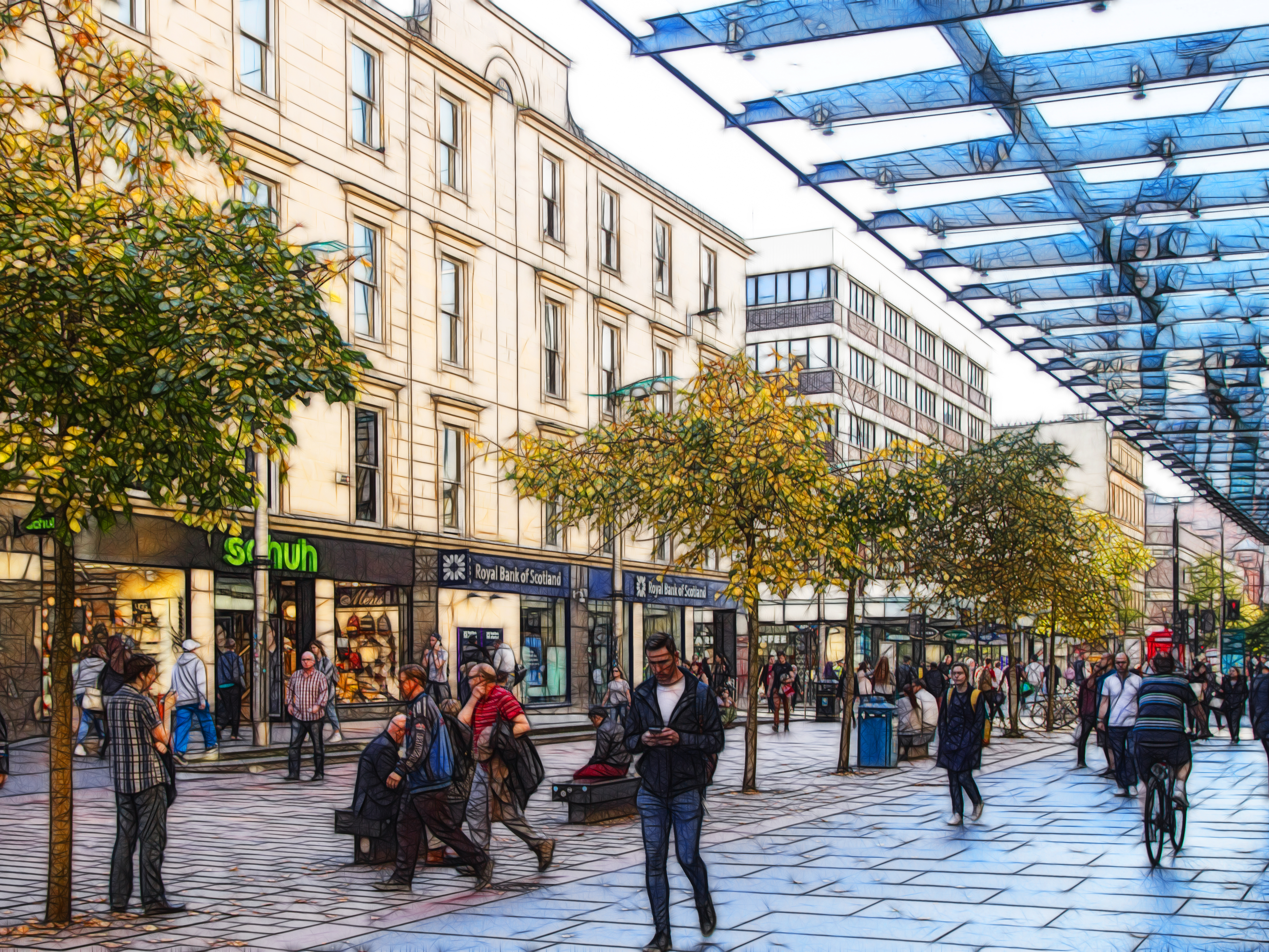 Sauchiehall Street Glasgow