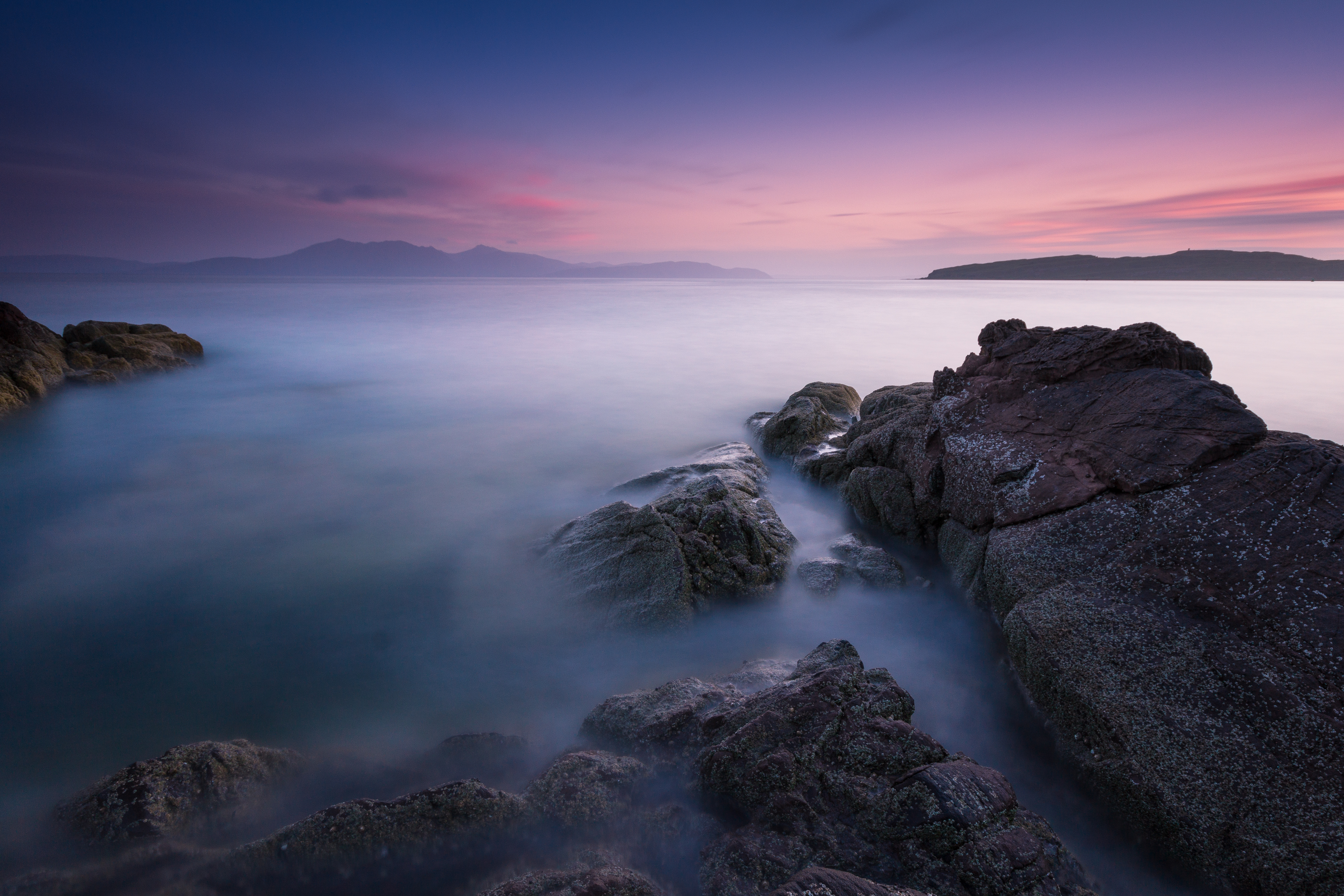 Pink Portencross Sunset S78