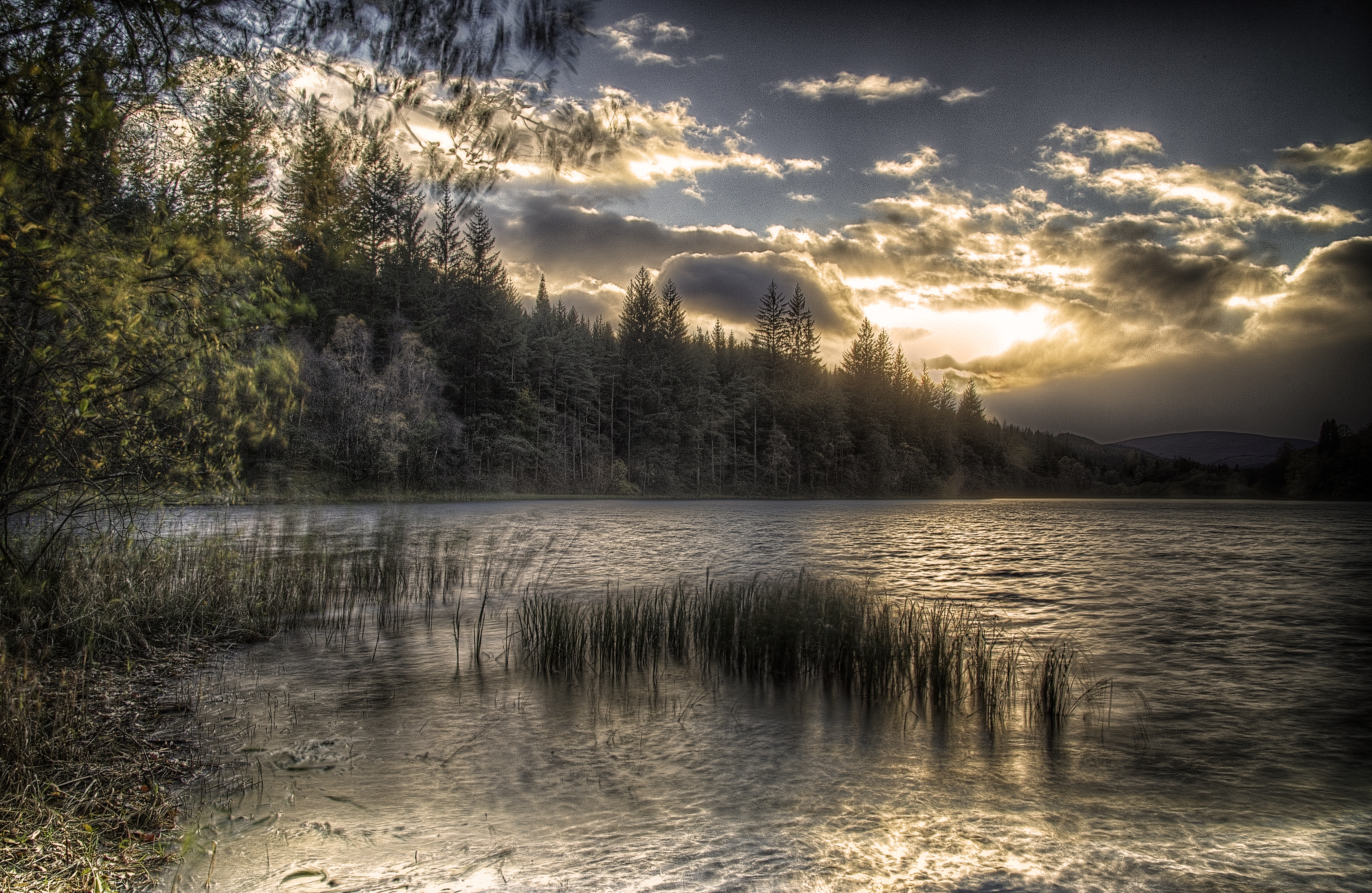 Sunset at Loch Ard LL4
