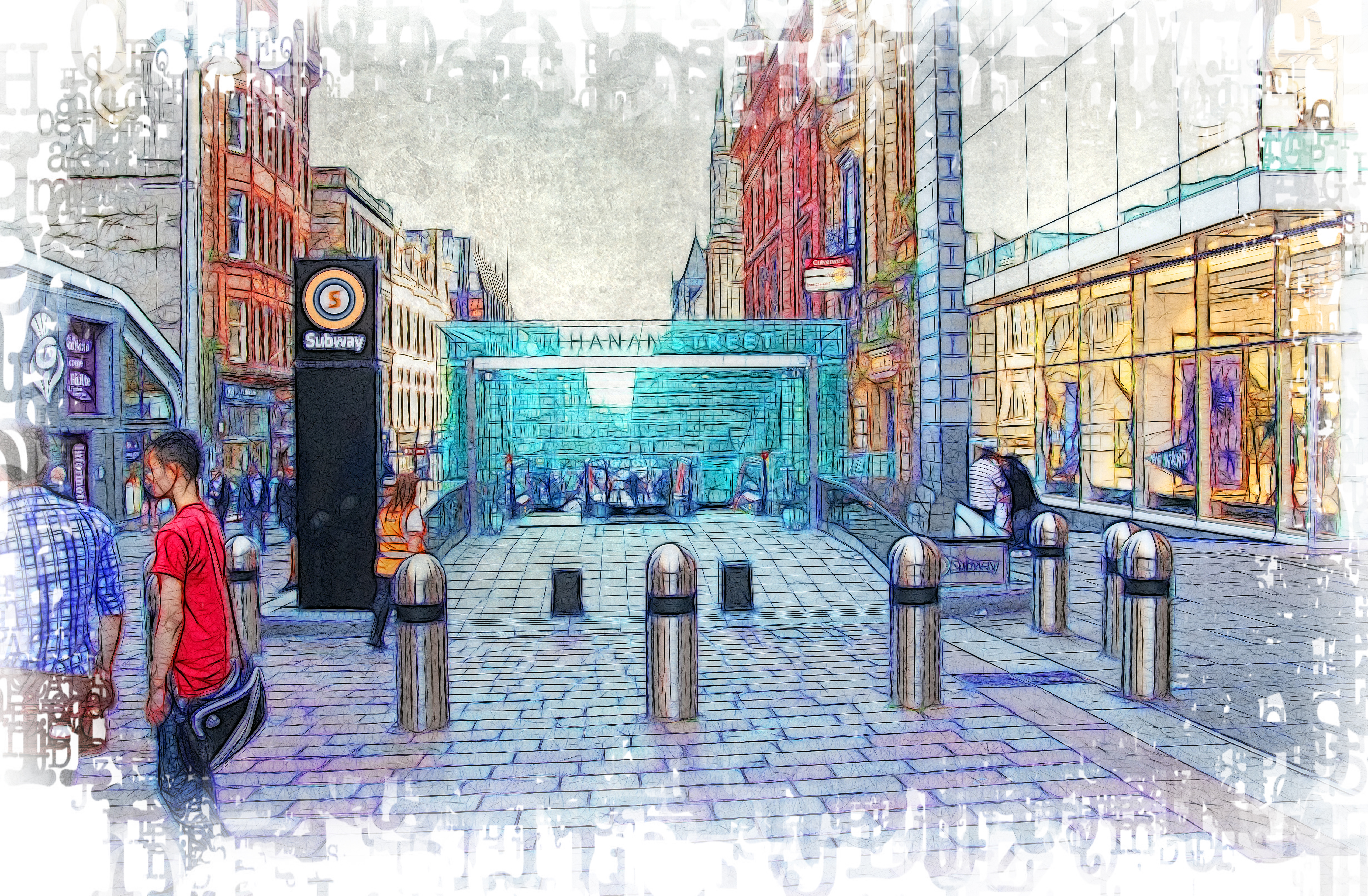 Buchanan Street Subway G24