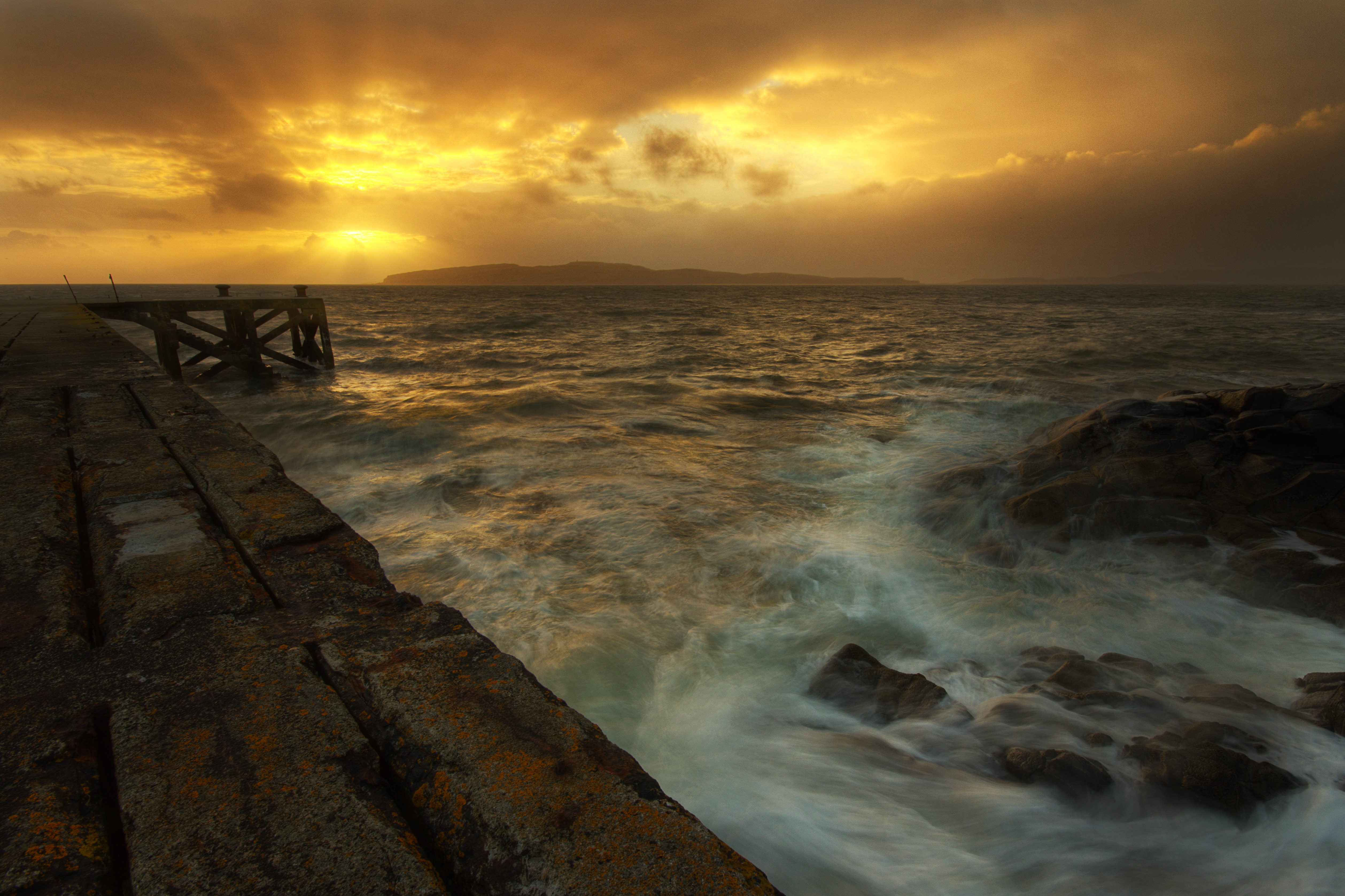 Sunset at Portencross S124