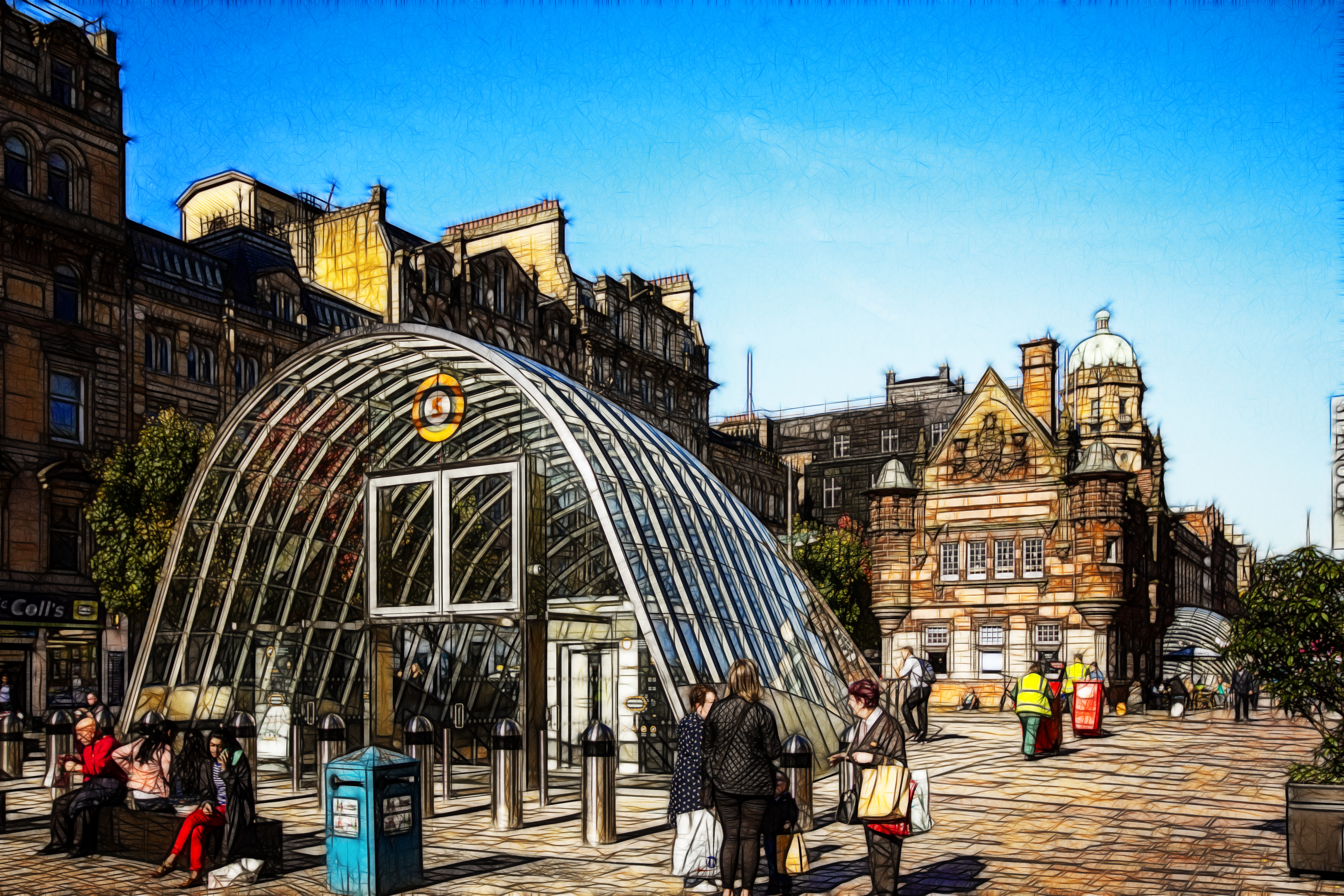 St Enoch Subway