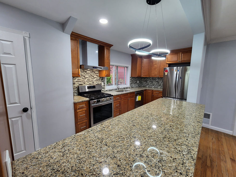 Boonton Home Renovation – Kitchen & Living Area Transformation