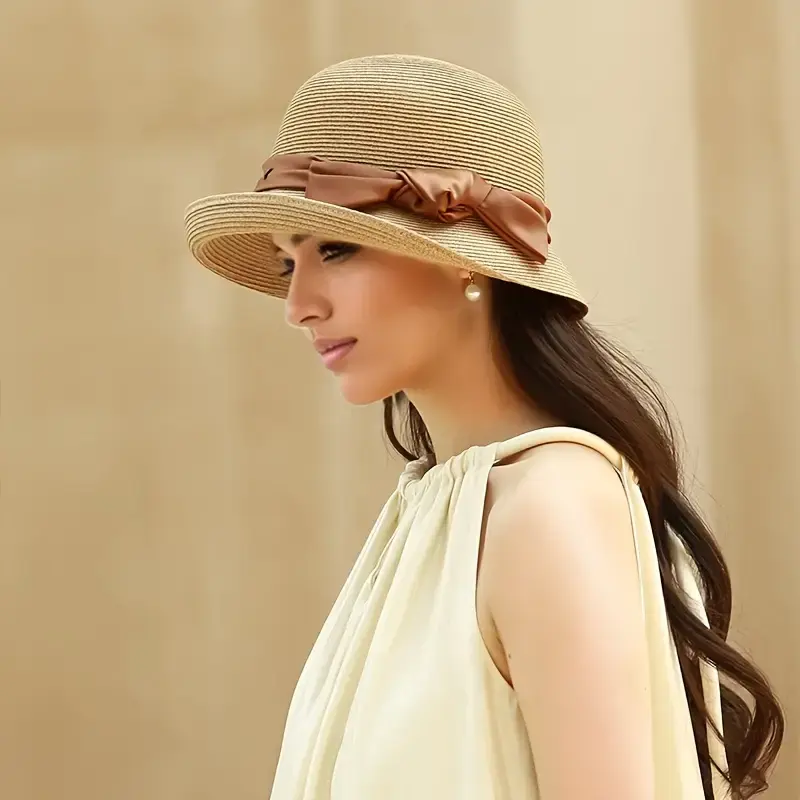 Sombrero borsalino para rostro redondo
