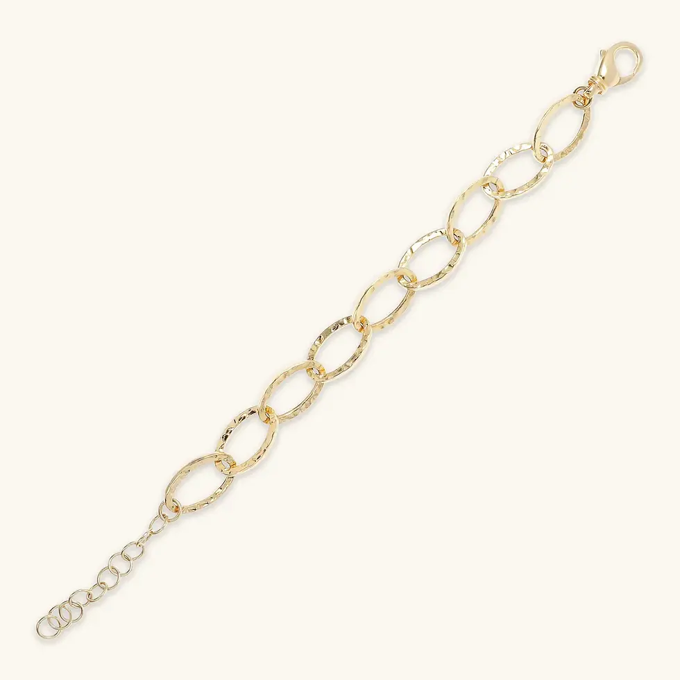 Miniatura: BRACCIALE CATENA OVALE ETRUSCA COD. WSET00573.YG