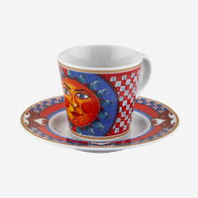 Miniatura: SET 2 TAZZINE CAFFÈ BACI MILANO COLL. SOLE MIO COD. COF.SOL
