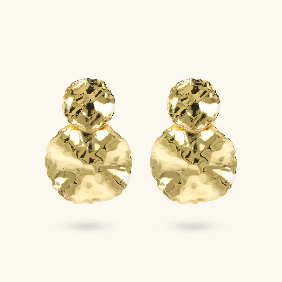 ORECCHINI PENDENTI MARTELLATI ETRUSCA COD. WSET00883.YG