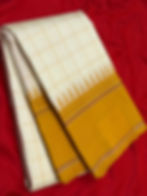 Thumbnail: Opal Grace Pure Kanjivaram Silk Saree