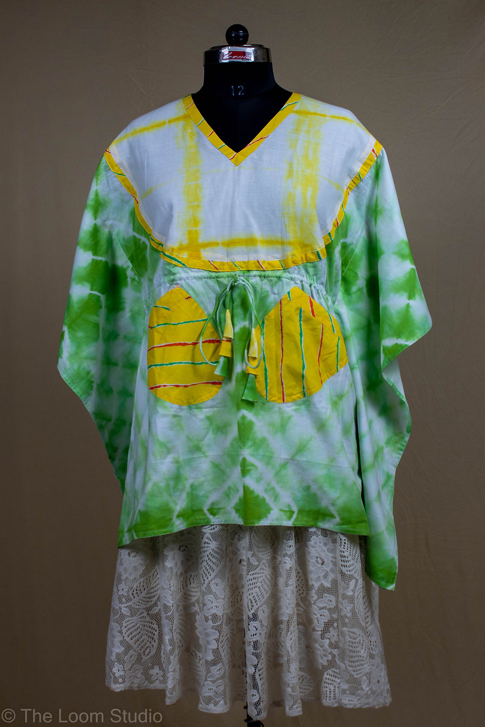 Thumbnail: 'My Sunshine' Shibori Tie And Dye Kaftan