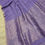 Thumbnail: Amethyst Dusk Handwoven Pure Linen Saree