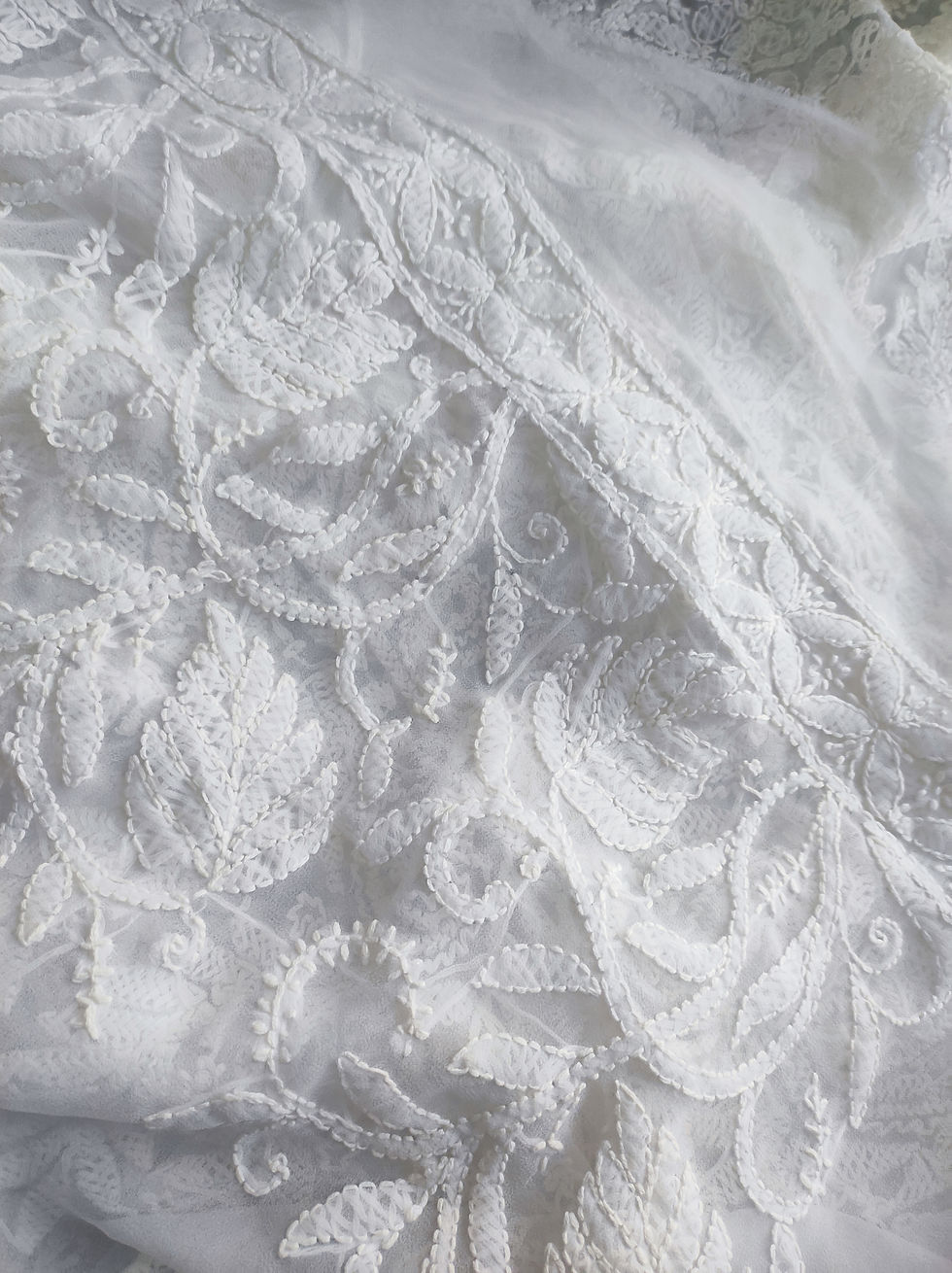 Thumbnail: White chikankari 8