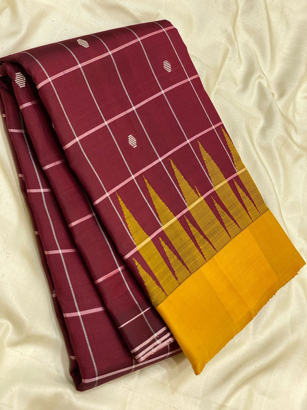 Thumbnail: Heritage Bloom Pure Kanchipuram Silk Saree