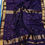 Thumbnail: Velvet Mulberry Pure Handloom Maheshwari Silk Saree