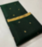 Thumbnail: Emerald Vintage Pure Handloom Chanderi Katan Silk Saree