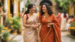 dussehra saree
