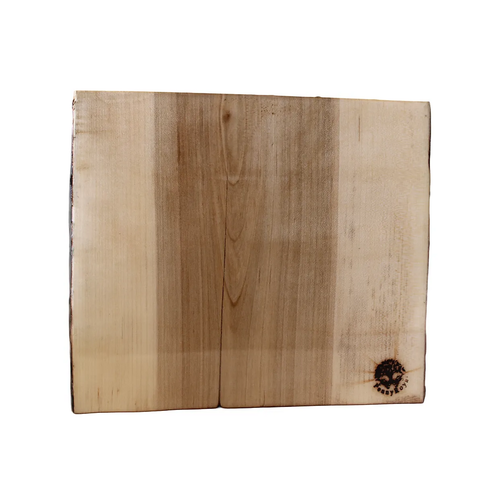 Thumbnail: Red Oak Black Torched Wood (12 x 6)