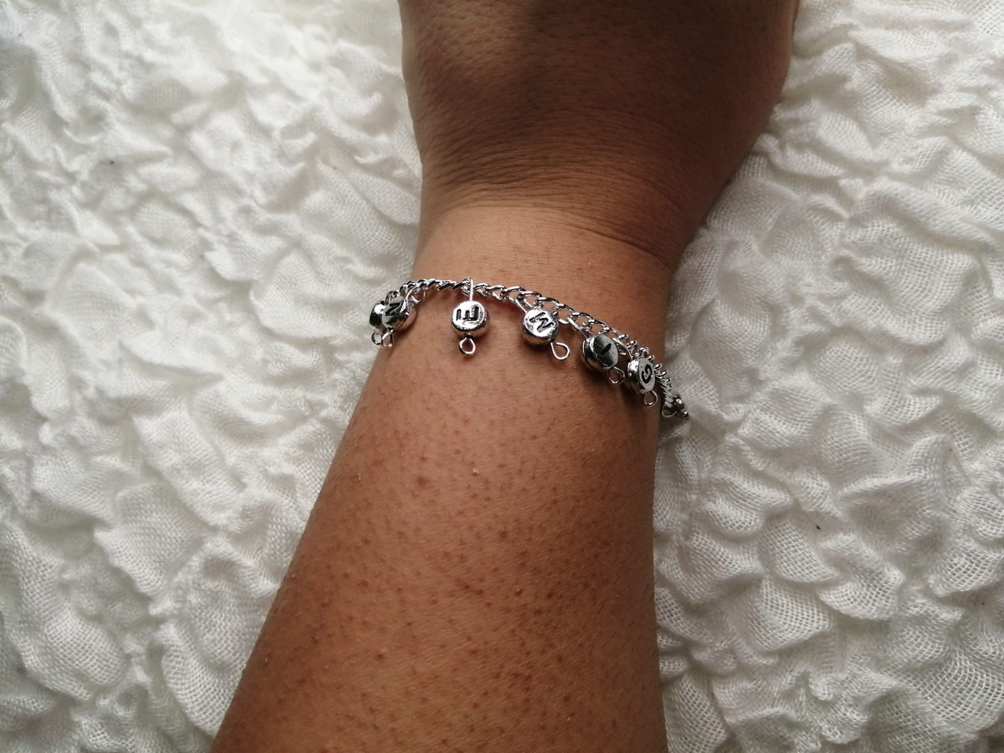Pulseras con nombre