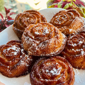 DREAMY Healthy Roses Lemon Cakes