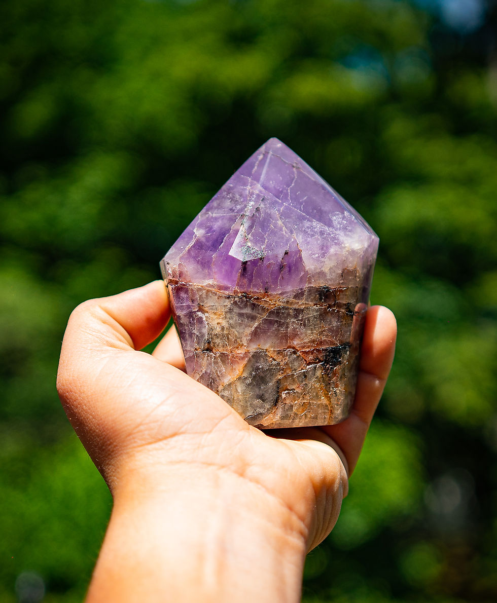 Amethyst Polished Points