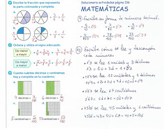 SOLUCIONARIO ACTIVIDADES PAGINA 136 MATE