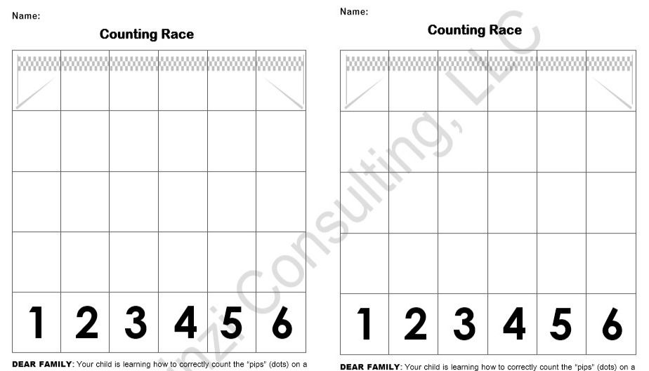 Counting Race (1-6)
