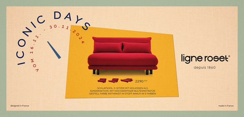 ICONIC DAYS bei Ligne Roset: Schlafsofa MULTY zum Aktionspreis!