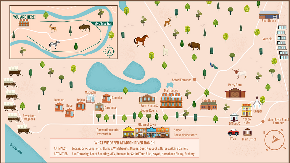 Moon River Ranch Maps