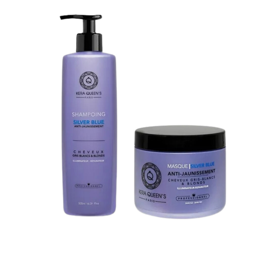 DUO KERATINE ET SILVER BLUE