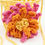 Miniatura: RED RAVEL FLOWER | ORANGE PEONIA