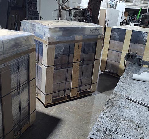 palets, embarque, logistica, envíos internacionales.