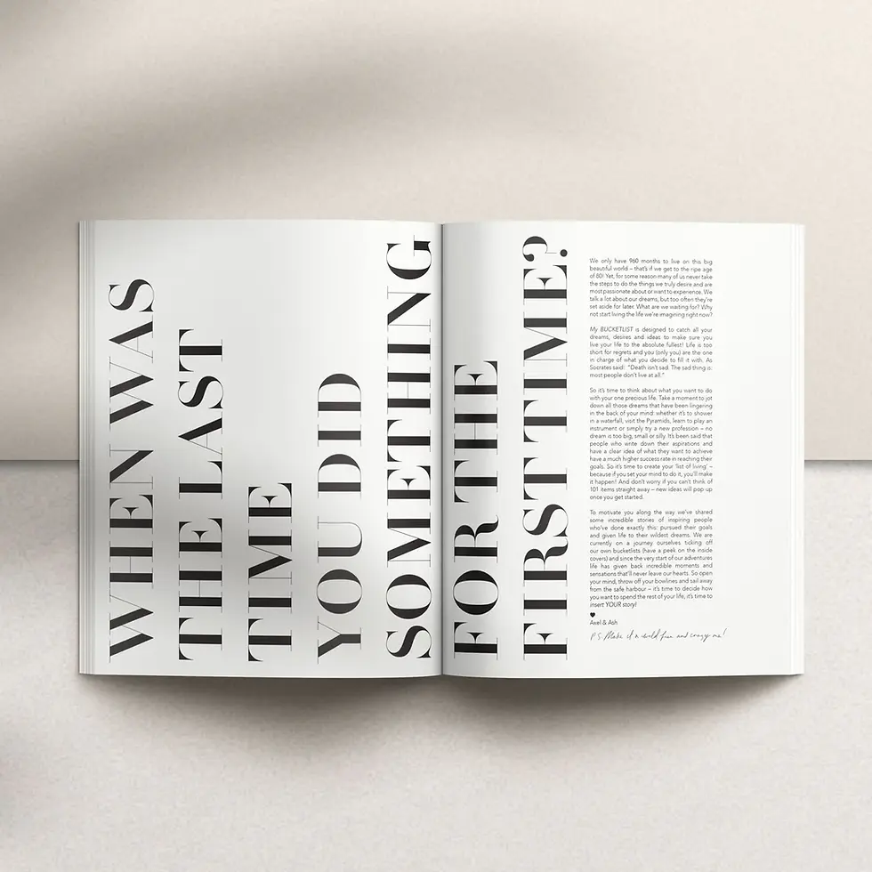 Pikkukuva: My Bucketlist, Elandra Design