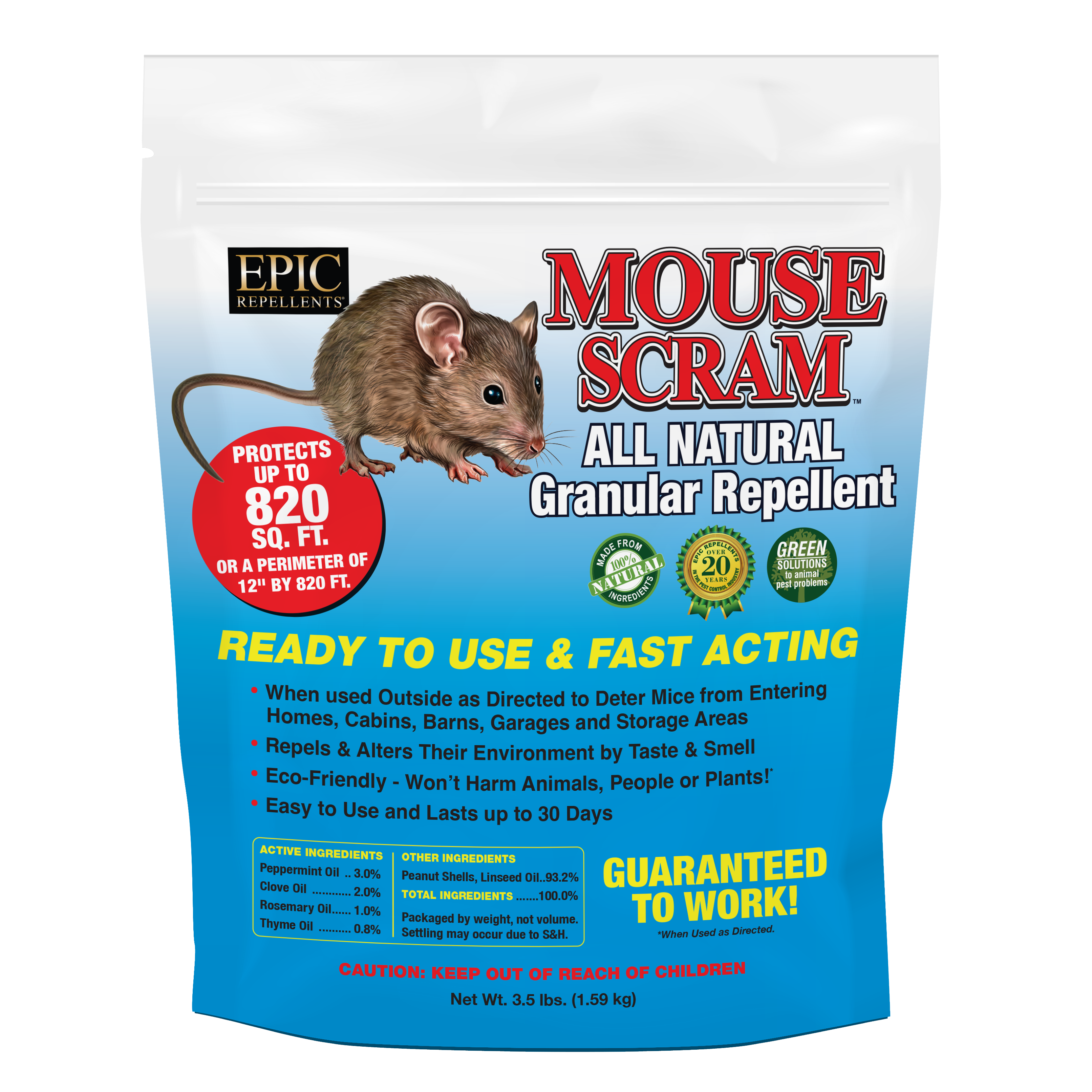 Mouse SCRAM 3.5 lb Bag