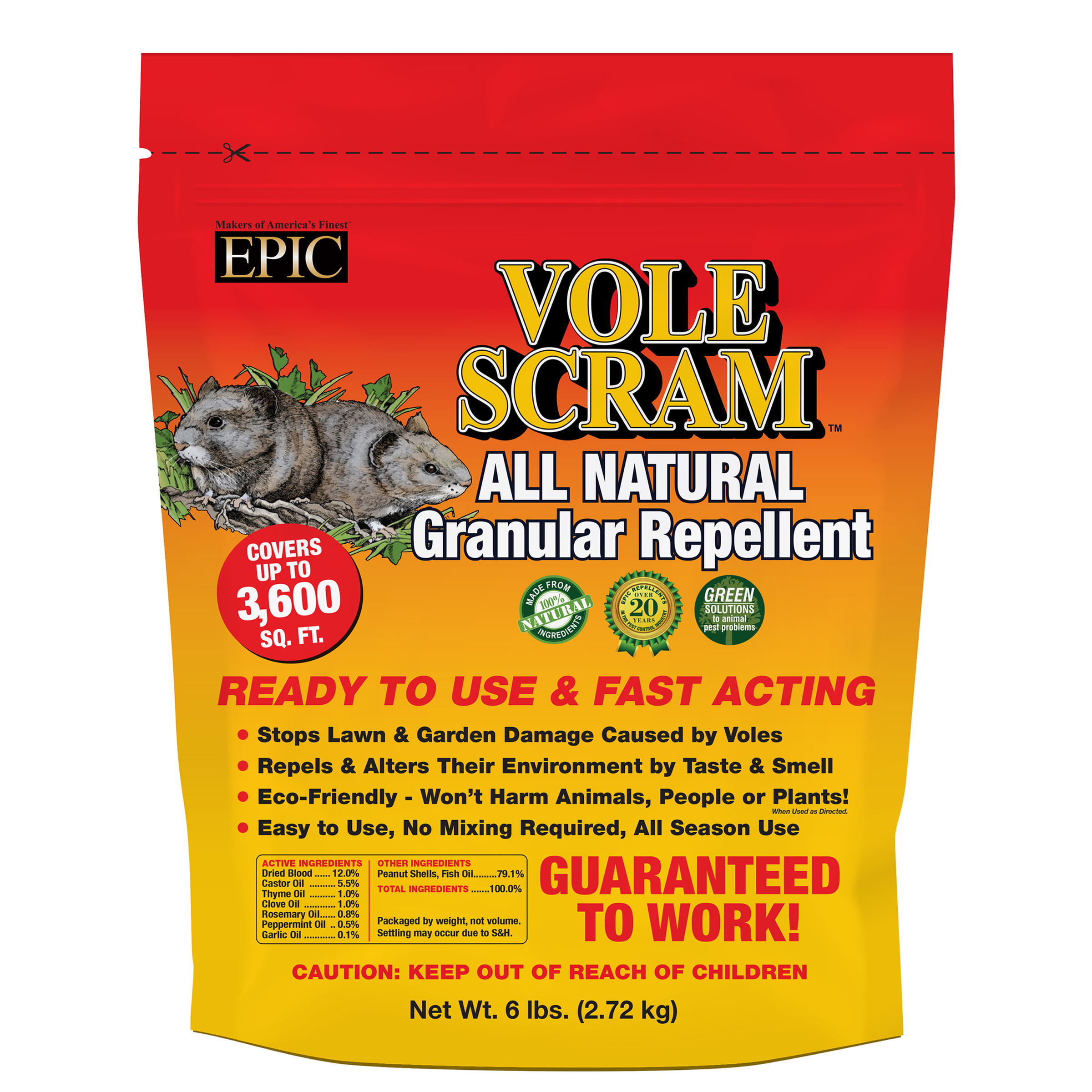 Vole Scram-6-pound BAG