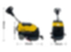 Thumbnail: 16" 8 Gal Battery Powered Floor Scrubber with a Complete Set of Parts, C16